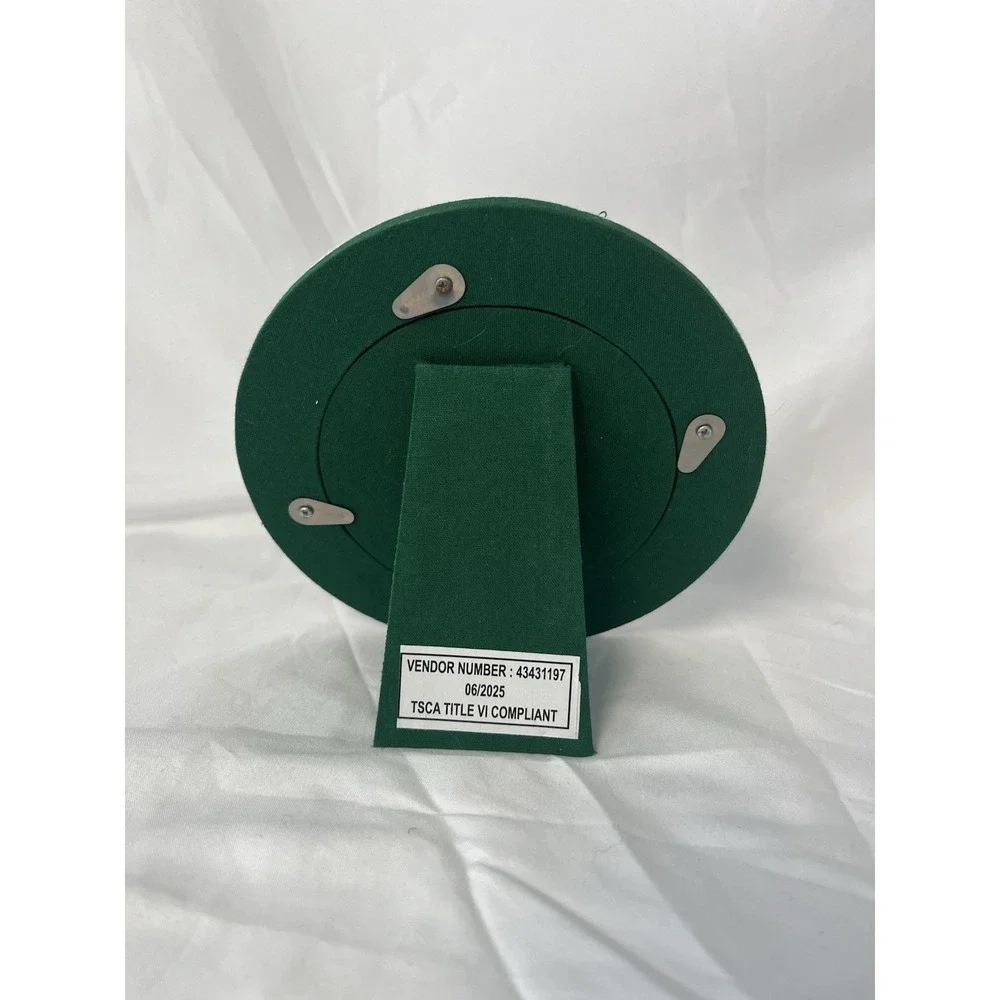 Christmas Round Photo Frame‎ 6x6 Holiday Picture Decor